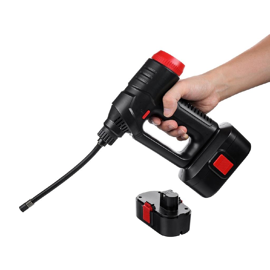 12V 160PSI Cordless Air Compressor Portable Tire Inflator Auto Hand Held Air Pump Digital LCD Rechargeable for Car Bike