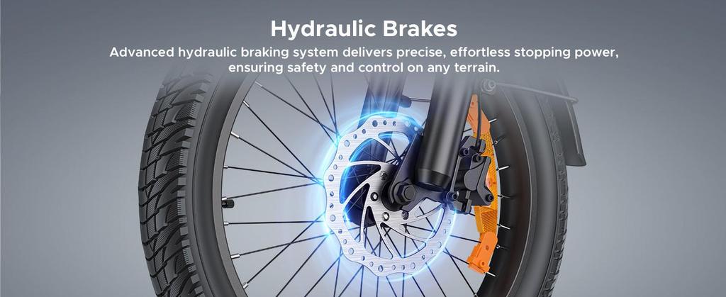 Электрический велосипед ENGWE поставляется с приложением, аккумулятором 48 В 13,5 Ач (запас хода до 135 км), и шины 20*3.0.L20 3.0 BOOST