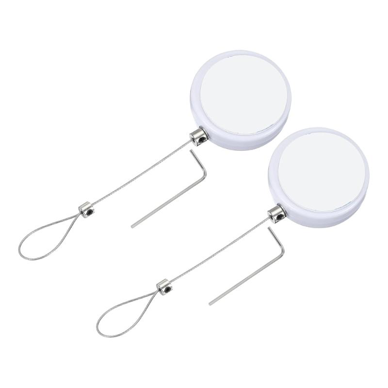 Retractable Remote Organizers Universals Adhesive Backing Fit TV Controllers Reusable Pad for Home Office Use