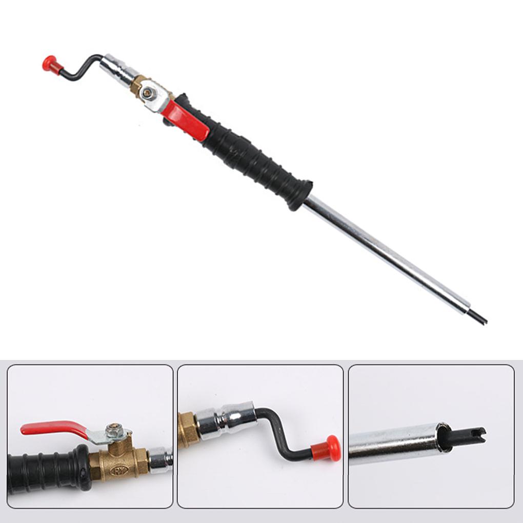 220 фунтов на квадратный дюйм Пневмопатрон Сверхмощный Двухголовочный Патрон для шин Быстроразъемный Штекер для Манометра Накачки Аксессуары для Компрессора для Легкового Грузового Велосипеда