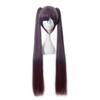 Anime Mona Cosplay Wig Genshin Impact Cosplay Gradient Heat Resistant Synthetic Hair Mona Halloween Role Play