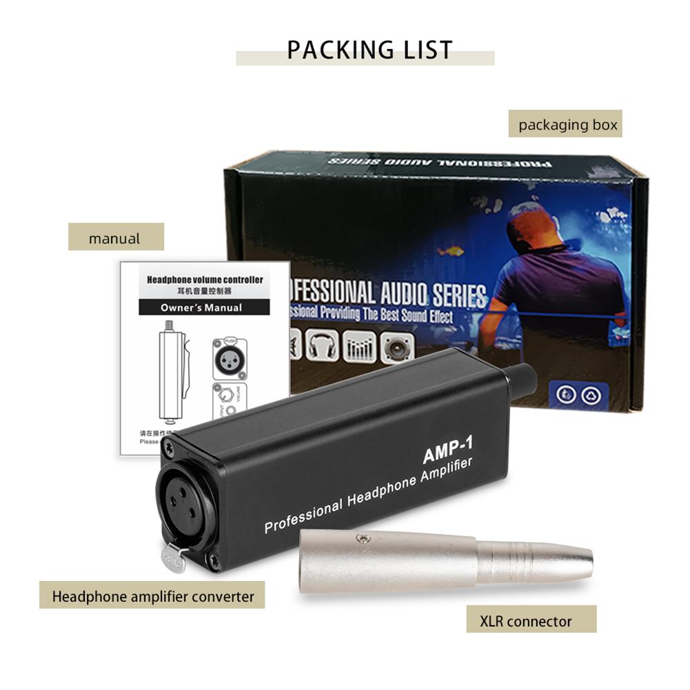 - Пассивный преобразователь усилителя для наушников, используемый в сценическом исполнении