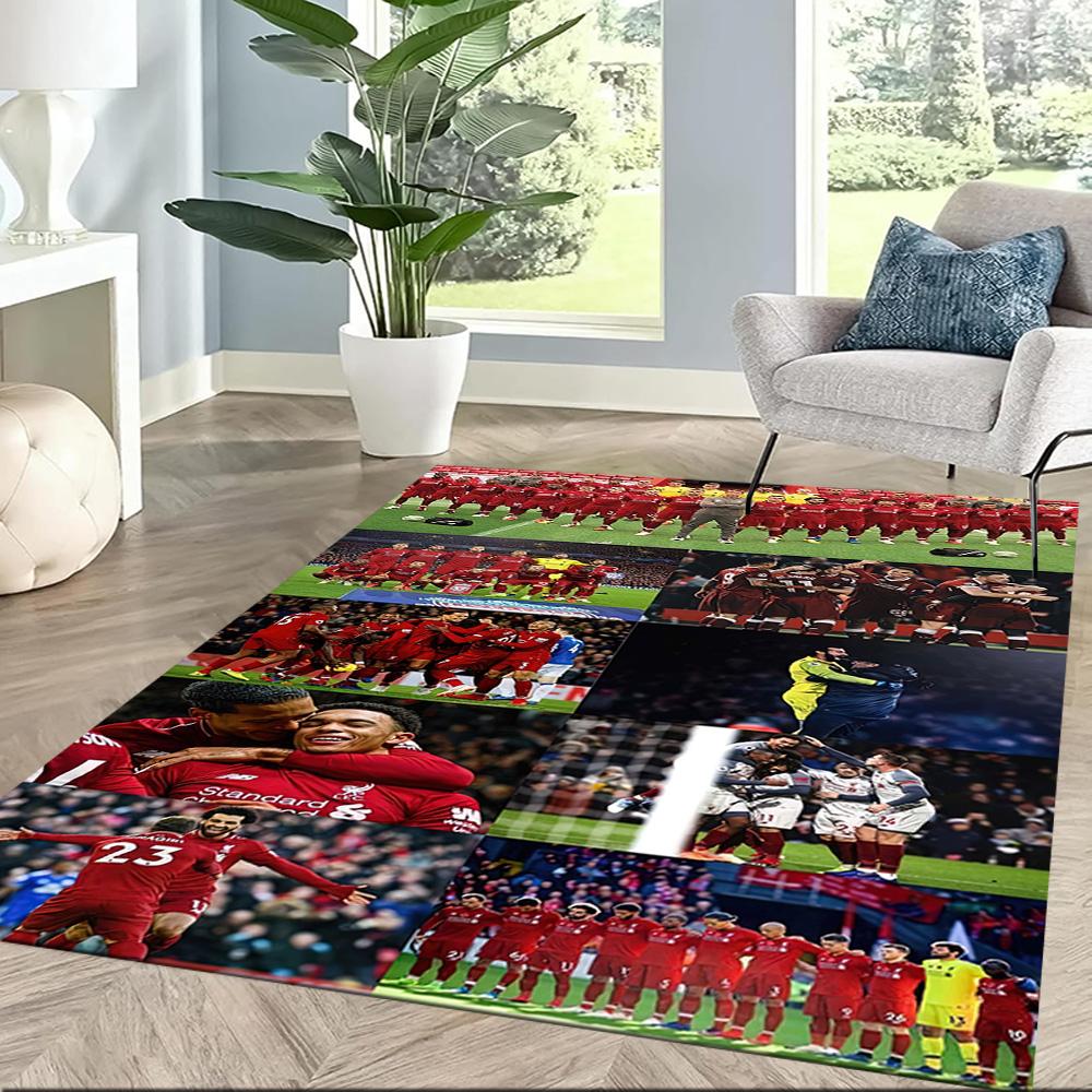 Liverpool Football Club Carpet Design For Balcony Entryway Dining Room Living Rooms Antislip Rug Decorate Offices