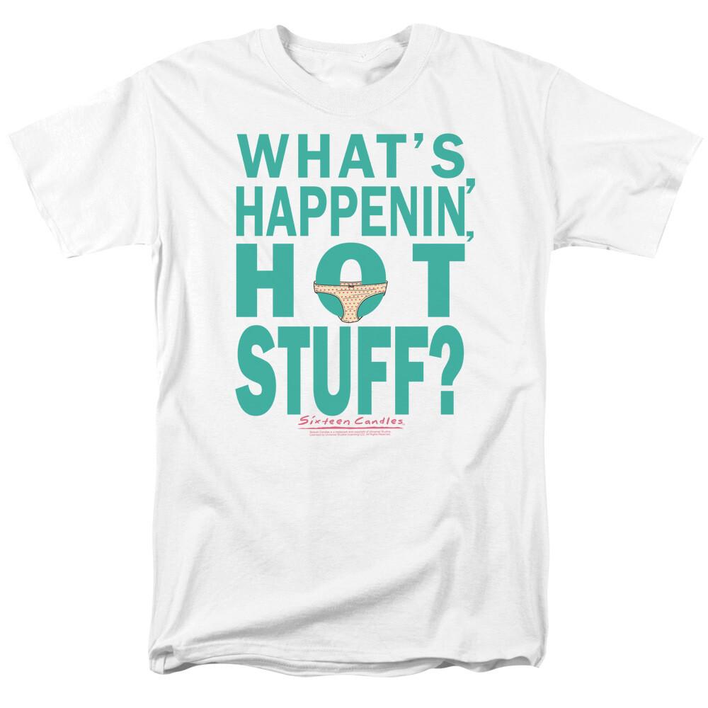 Sixteen Candles Whats Happenin T Shirt Mens Licensed Movie Tee Jake White