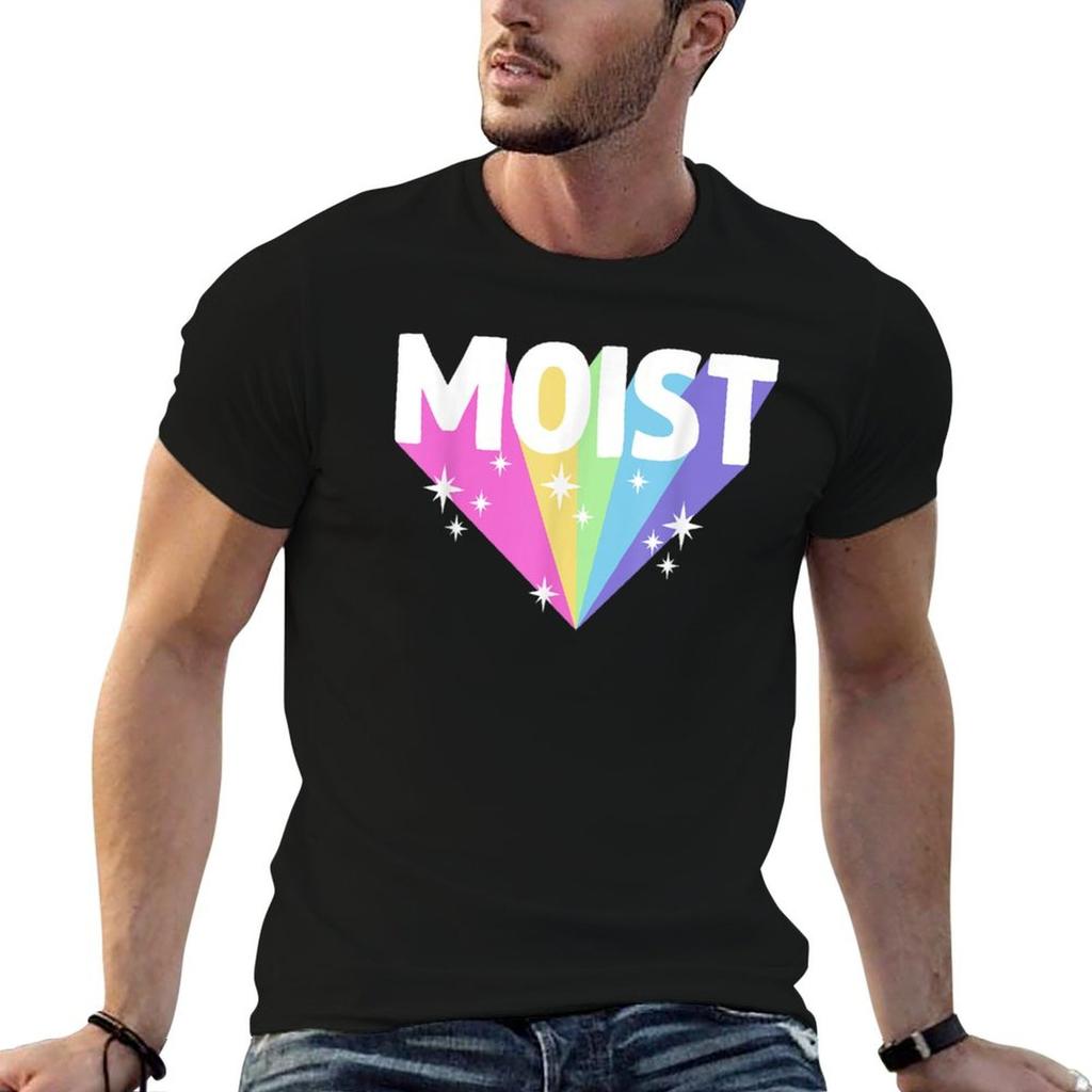 Moist Funny Meme Offensive Weird Cool Hilarious Humorous Tshirt Streetwear Print Tee Shirt