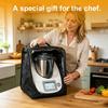 Сумка для хранения Thermomix TM7 Защитный чехол Тонкий дизайн с ручкой и сетчатыми карманами Органайзер для кухонных аксессуаров