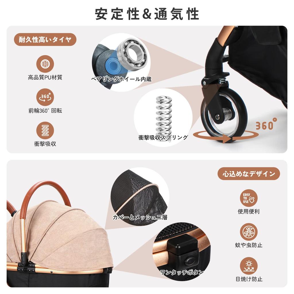 SKISOPGO Тележка для домашних животных для маленьких отдельных собак Собака Переднее заднее колесо Собака Маленькая Средняя Домашнее животное Кошка Удобно для прогулок и поездок Грузоподъемность для домашних животных Тележка для собак