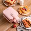 Sandwich Toaster Mini Sandwich Toaster 650W Portable Waffle Maker Electric Panini Maker AU Plug 220V for Dorms Apartments