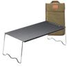CAMPING MOON Solo Kitchen for Esbit Solo Table Aluminum Alloy with Storage Bag Black Black Gear SK-9S