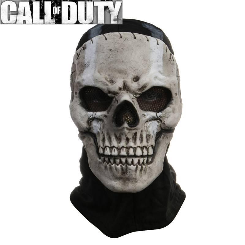 Call Of Duty2 Маска-череп Призрака на все лицо, головной убор, шлем