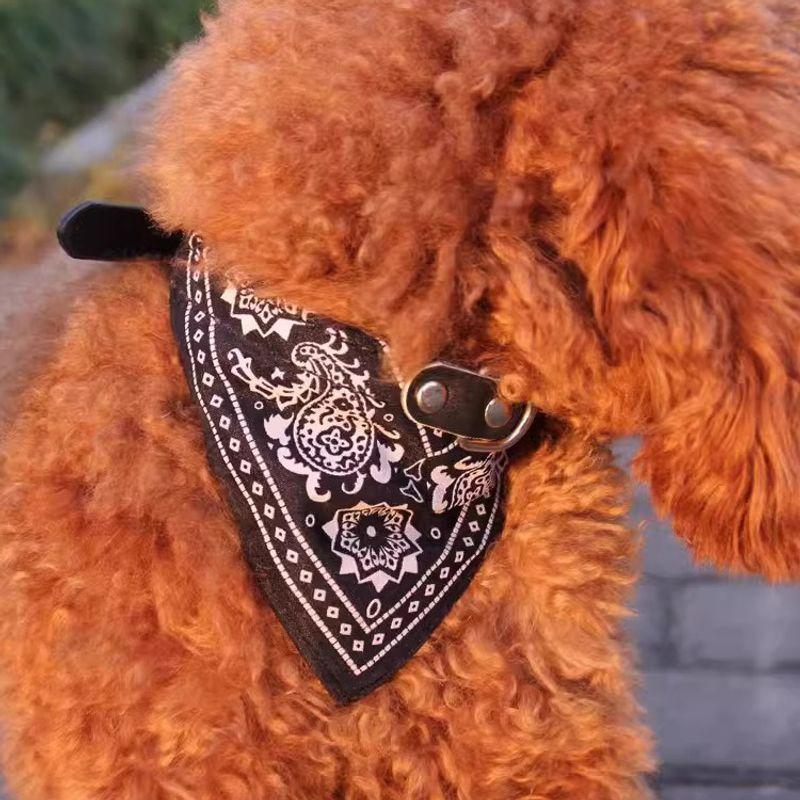 Регулируемый треугольный бандажный слюнявчик для собак и кошек, квадратный шарф, шарф-воротник, товары для питомцев, шарф для собаки, питомца, собаки среднего размера
