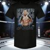 2026 Лето UFC Жорж Сен-Пьер Боевая Графическая Футболка Женская Спортивная Хлопковая С Коротким Рукавом Свободная Повседневная Футболка для Фитнеса Унисекс