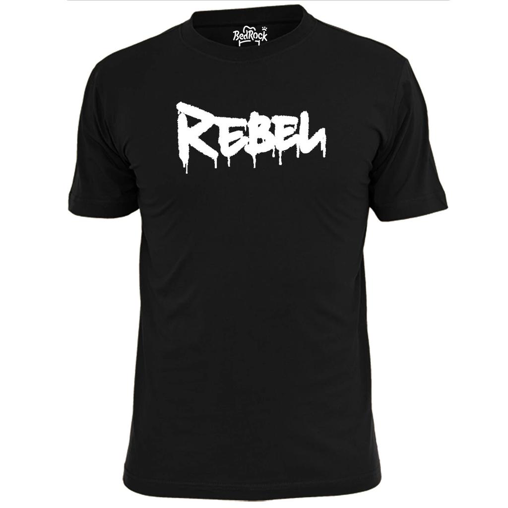 Mens Rebel Graffiti T shirt Urban Art Banksy
