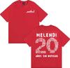Rapper Melendi 20 Anos Sin Noticias Merch Tee Shirt 2026 Spring summer Men Women Fashion Retro Short Sleeve Cotton Casual top
