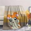 Hamtaro2 Flannel Blanket, High quality Comfortable for All Seasons, Home Decor, Warmth and Comfort