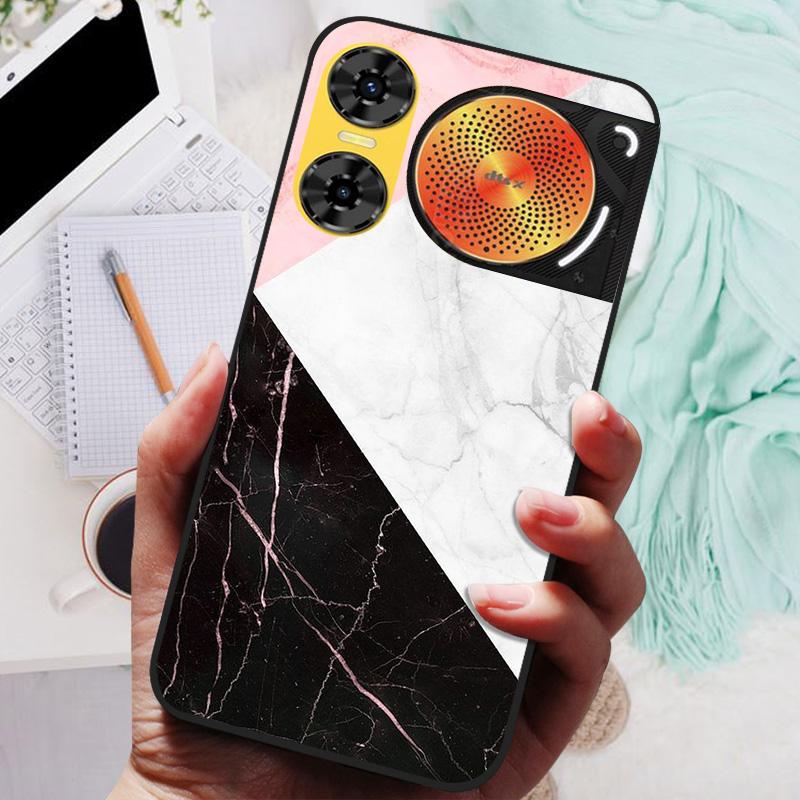 Для ZTE Nubia Music 2 Чехол Лев Волк Силиконовая Мягкая Задняя Крышка Для Nubia Music2 Чехлы для Телефона 6.7" Защитный Чехол Черный Матовый