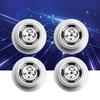 RC Car Metal Wheel Frame Rim Upgrade Accessories Parts Kit for MN D90 MN 99 MN 91 FJ 45(Silver MN 027S )
