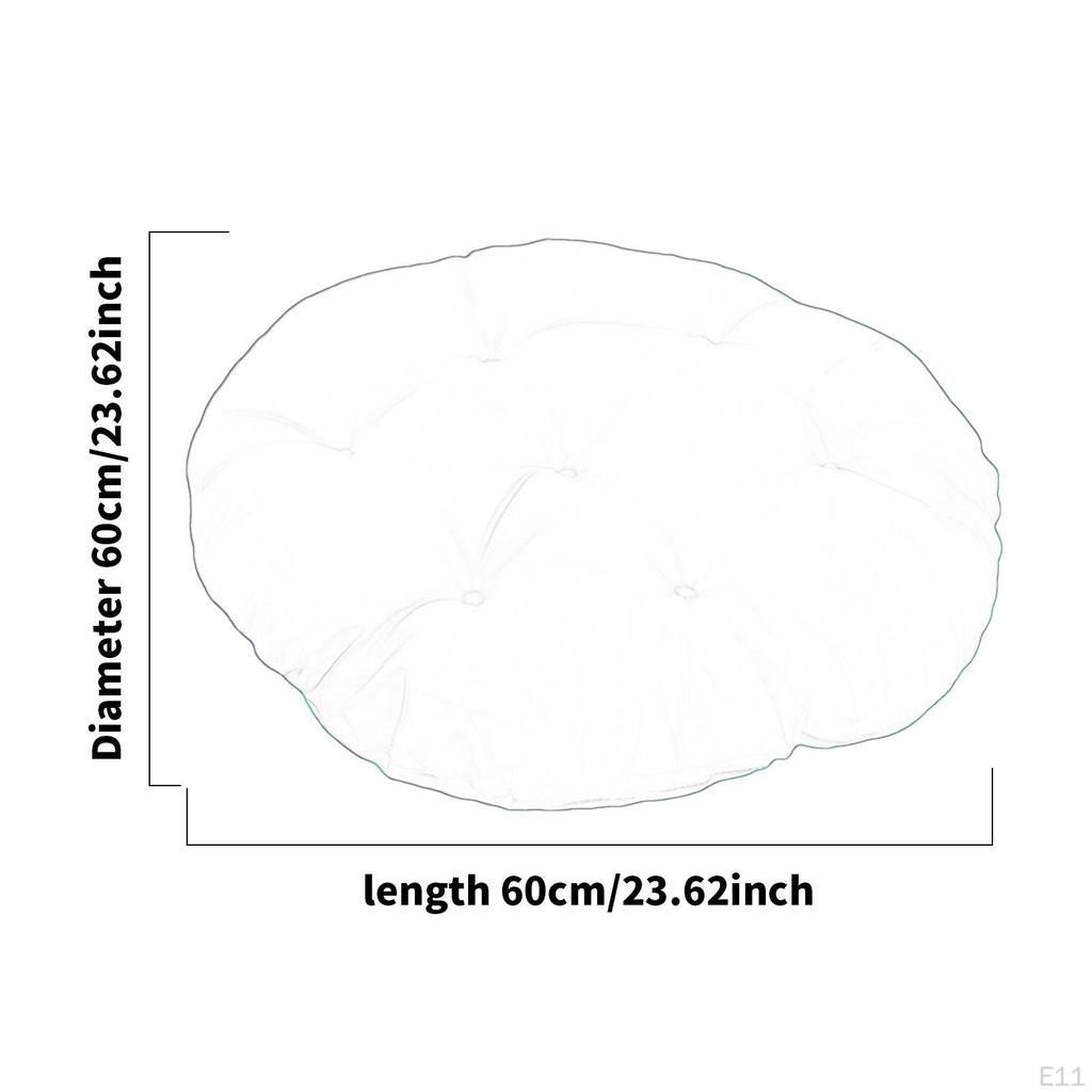 Hammock Seating Pad for Hanging Egg Chair Portable Cushion Rocking Basket