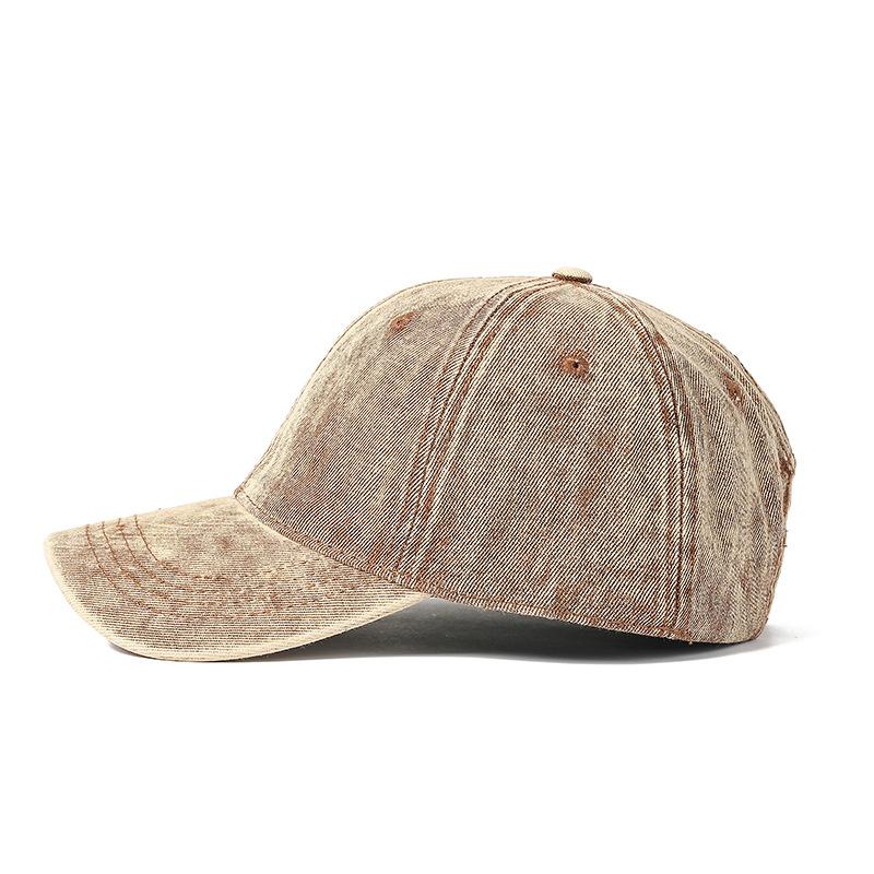 Джинсовая кепка женская однотонная ретро бейсболка мужская кепка с козырьком