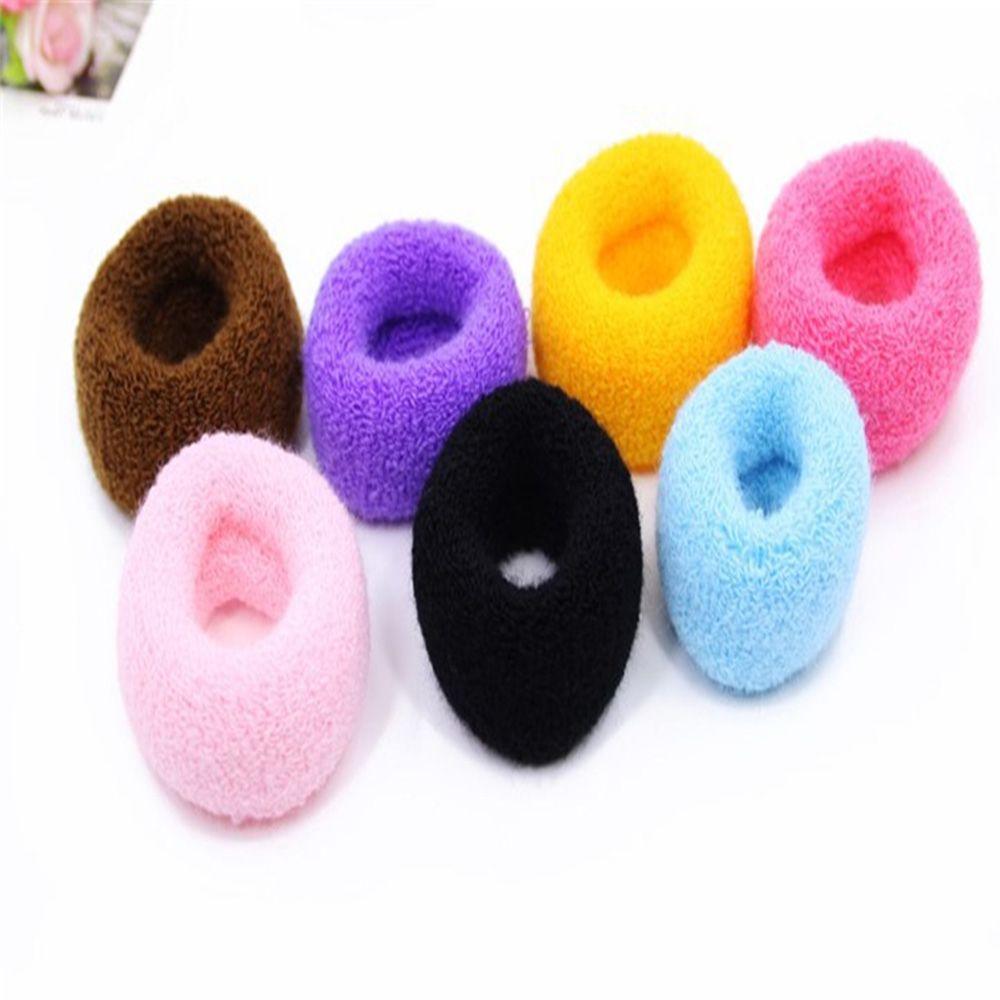 Women Accessories Wide 12Pcs/Set Elastic Thick Rubber Band Hair Ring Ring Rope Ponytail Holder