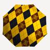 1pc Hufflepuff House Crest Umbrella with Plastic Handle,Cartoon Pattern,Suitable for All Seasons Multi-functional Umbrella407