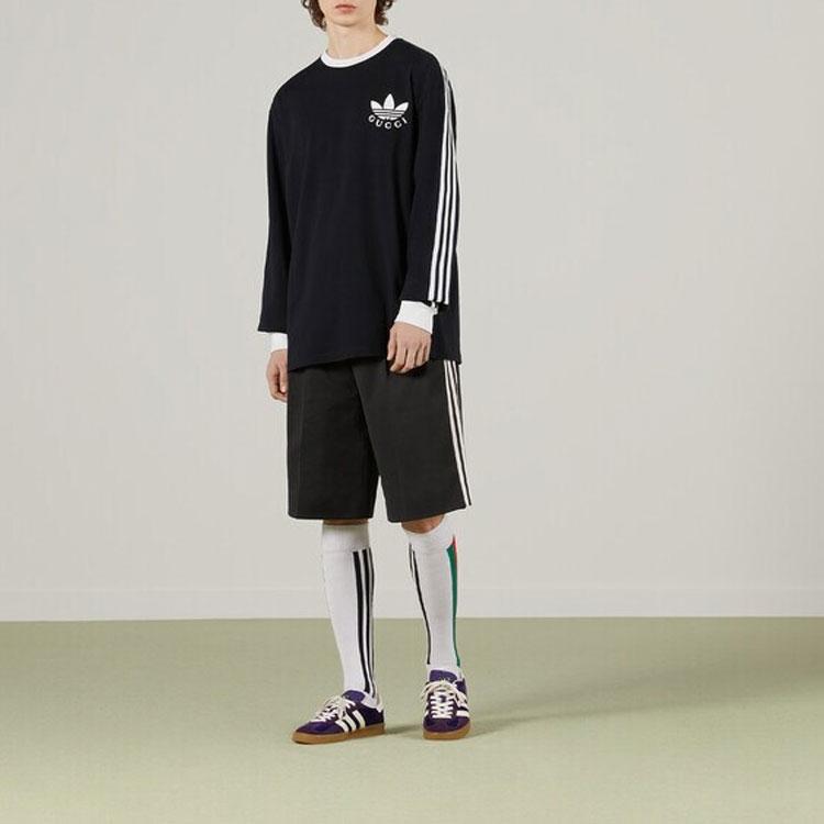 Gucci X Adidas Футболка с длинным рукавом 722944-XJE1H-1152