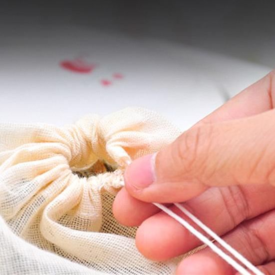 50 шт. пакетиков для специй для приготовления супа, многоразовый мешок со шнурком, чайные пакетики, неотбеленный марлевый мешок для процеживания, заваривания чая