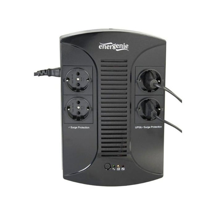 ИБП - Gembird - EnerGenie EG-UPS-002 - 850 ВА - 510 Вт - 4 выходных разъема