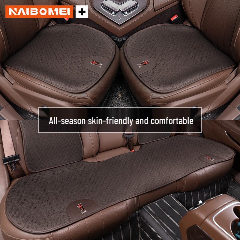 Universal Ice Silk Seat Cushion and Lumbar Support for Hongqi HS5, HS7, H5, H7, EHS3, HS9 - Four Seasons Use