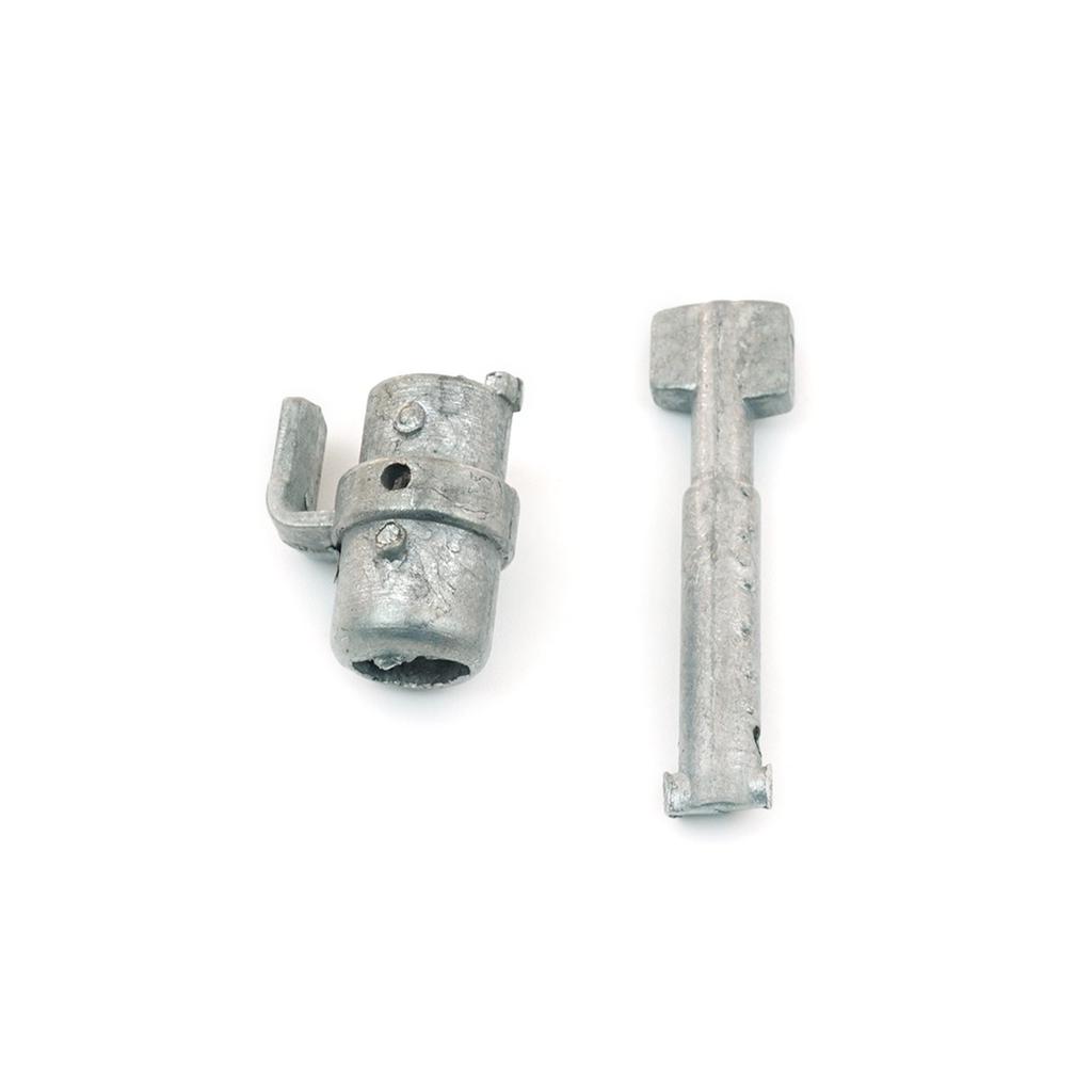 BDP508 Door Lock Tumbler Barrel Cylinder 37.5 Mm Eccentric Orbital Follower Set Front Right 247604377 for Mercedes W124 S124