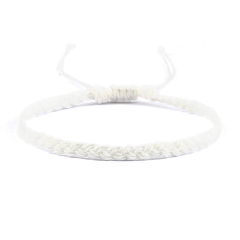 26 Цветов Регулируемый Плетеный Браслет Дружбы Для Женщин Мужчин Восковая Нить Обмотка веревка Узел Браслеты и Браслеты Ручной Работы Ювелирные Изделия Подарки