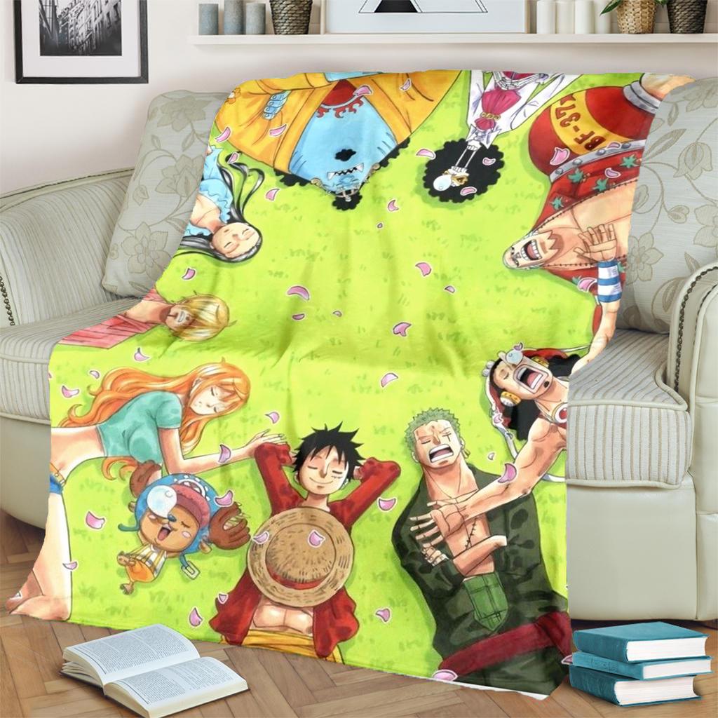 Warm "ONE PIECE" Flannel Blanket for Bedroom, Sofa, Chair, Picnic, Travel and Daily Use