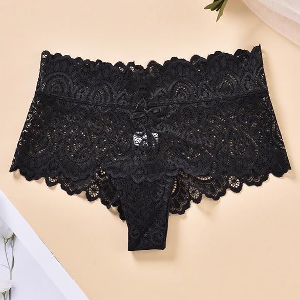 Женское нижнее белье большого размера, 80 кг, сексуальные кружевные трусики для девочек, стринги из чистого хлопка