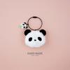 Cute Cartoon Plush Panda Doll Keychain School Bag Accessories Pendant