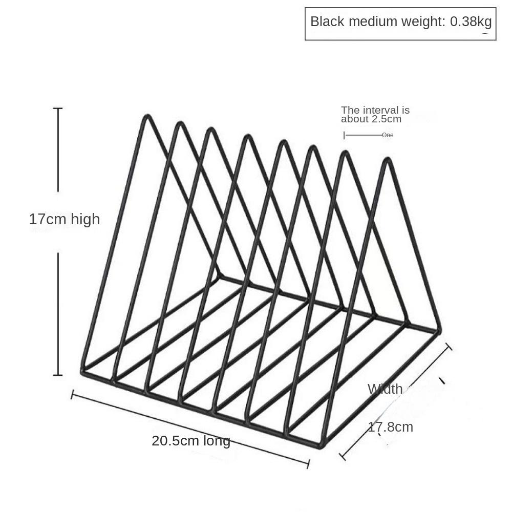 Magazine Triangle Bookcase Ins Style Newspaper Holder New Desktop Magazine Storage Rack Household