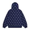 American Vintage Star Print Hooded Sweatshirt Loose Fit Streetwear Couple Top