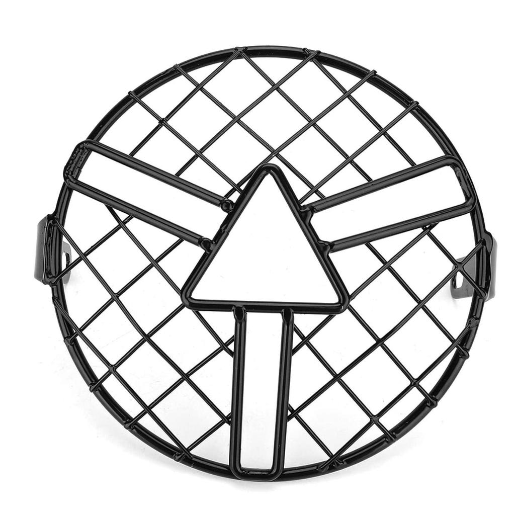 Универсальный мотоциклетный винтажный протектор фары ретро-решетка фары крышка лампы для Harley Ducati Chopper Yamaha Cafe Racer