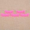 50Pcs/set Roof Molding Clip Fastener Retainer 7403A143 Fit for Mitsubishi Lancer Outlander Sport 2011-2017 Pink Plastic
