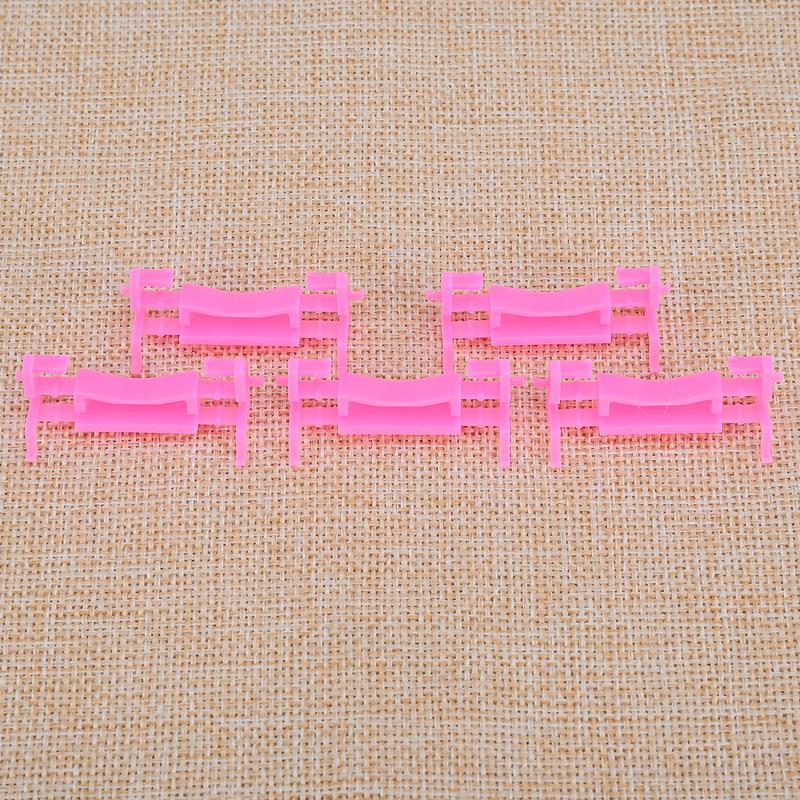 50Pcs/set Roof Molding Clip Fastener Retainer 7403A143 Fit for Mitsubishi Lancer Outlander Sport 2011-2017 Pink Plastic