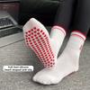 Breathable Pilates Socks Cotton Mid Tube Socks New Yoga Socks  Women