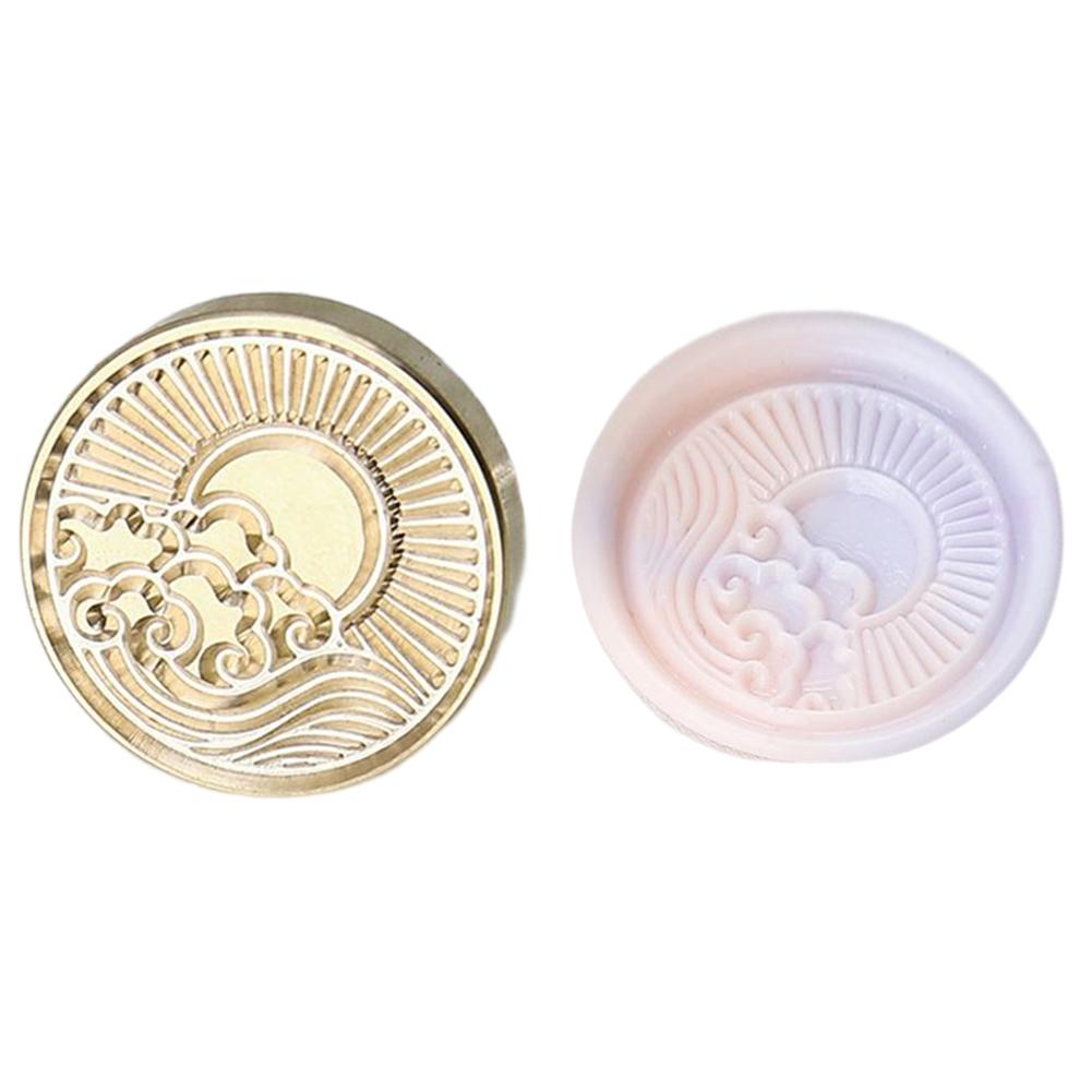 Штамповая головка серии Star Moon DIY, медная головка для ручного счета для подарка, скрапбукинга