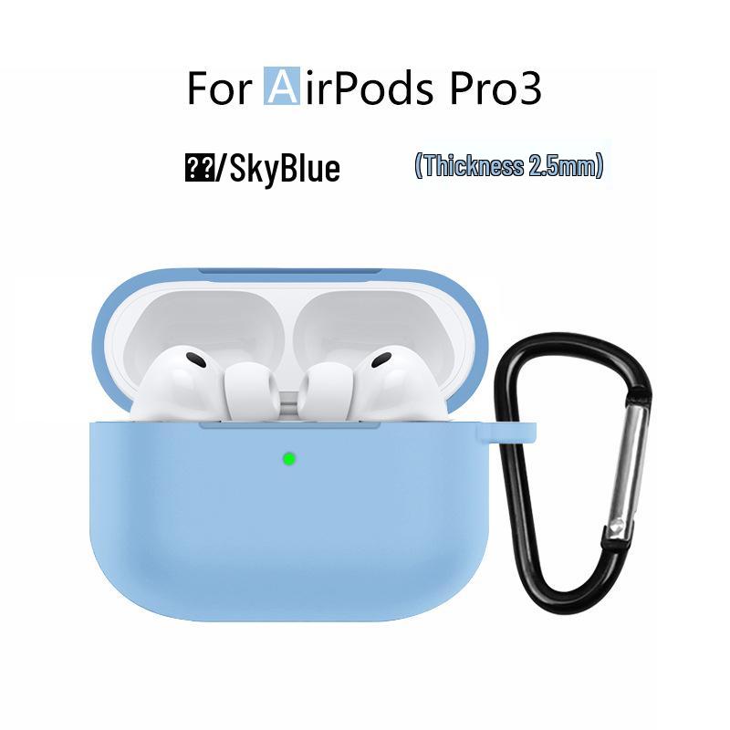 Совместимый с Apple AirPods Pro 3 Силиконовый Защитный Чехол, Чехол для Bluetooth Наушников