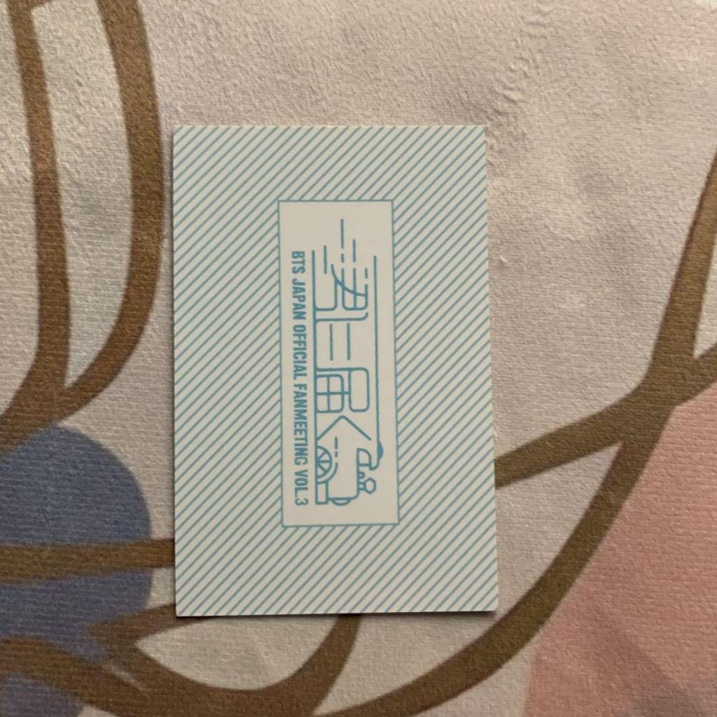 [USED] BTS Bangtan Boys Venue Limited Reaching You DVD Trading Card Jungkook