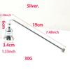 19CM/23CM Candle Damper Candle Stainless Tool Long Handle Bell Extinguisher AccessWicks Out Steel Extinguish Putting Accessories