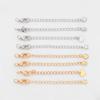 Color-Preserving 14K Gold-Plated Tail Chain Extension for DIY Handmade Bracelets and Necklaces