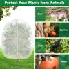 Mesh Plant Cover Bags Drawstring Plant Protection Net Reusable Garden Netting  Garden Tools