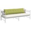 Back Cushion Light Green 200 x 19 x 50 cm Fabric