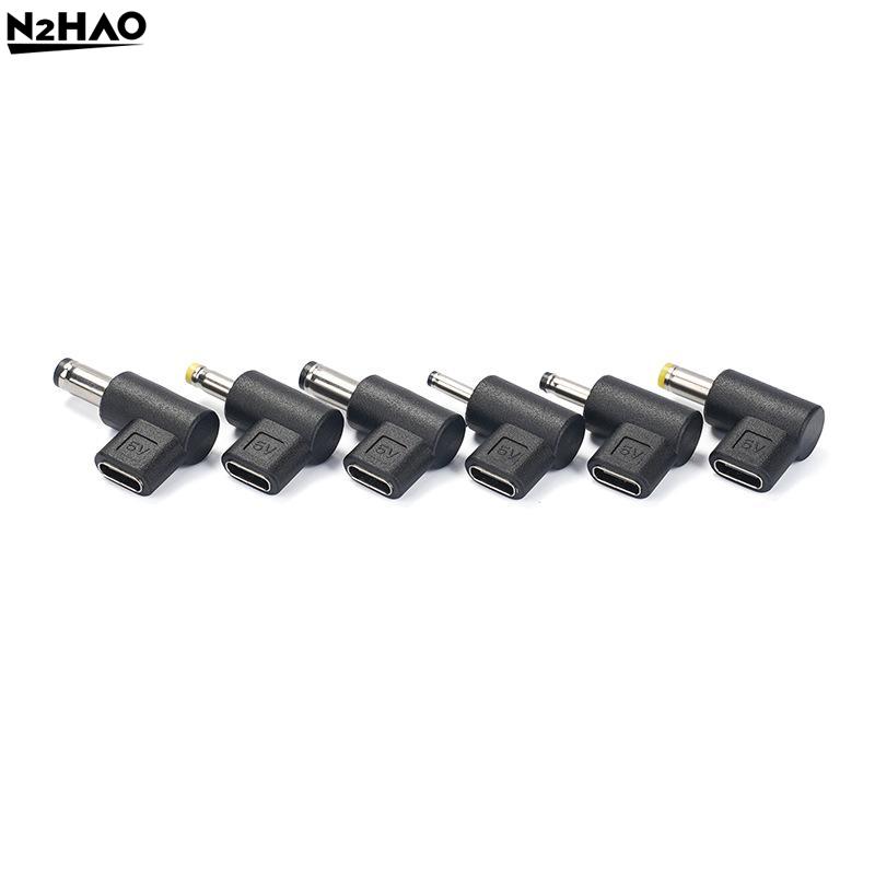 1 шт. 3A Универсальный 5V TypeC на DC 3.5x1.35мм/5.5x2.1мм/5.5x2.5мм Штекер Jack Адаптер-преобразователь Зарядки DC Разъем Питания