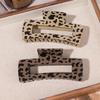 2 Pieces Leopard Print Claw Clip, Strong Hold Hair Jaw Clips for Thick Hair, Hair Accessories for Women Girls