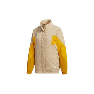 Mhs Wv Tt Повседневная спортивная беговая тканая куртка женская куртка коричневого цвета GF6964